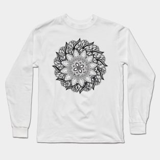 Mandala Scrubs Long Sleeve T-Shirt